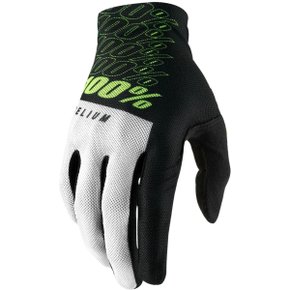 Luvas de Ciclismo 100% Celium Preta e Branca