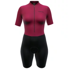 Macaquinho de Ciclismo Marcio May Moove Cherry Vermelho