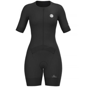 Macaquinho de Ciclismo Mauro Ribeiro Triathlon Feminino Preto Macaquinho de Ciclismo Mauro Ribeiro Triathlon Feminino Preto