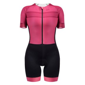 Macaquinho de Ciclismo SportXtreme Adventure Ágata Feminino Preto e Rosa Macaquinho de Ciclismo SportXtreme Adventure Ágata Feminino Preto e Rosa