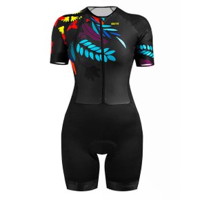 Macaquinho de Ciclismo SportXtreme Comfort Ivy Feminino Preto e Roxo Macaquinho de Ciclismo SportXtreme Comfort Ivy Feminino Preto e Roxo