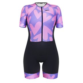 Macaquinho de Ciclismo SportXtreme Comfort Paris Feminino Preto e Rosa Macaquinho de Ciclismo SportXtreme Comfort Paris Feminino Preto e Rosa