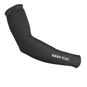 Manguito de Ciclismo Castelli Nano Flex 3G Preto Manguito de Ciclismo Castelli Nano Flex 3G Preto