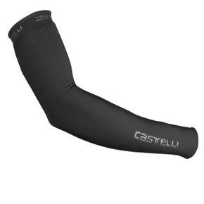 Manguito de Ciclismo Castelli Thermoflex 2 Inverno Preto Manguito de Ciclismo Castelli Thermoflex 2 Inverno Preto
