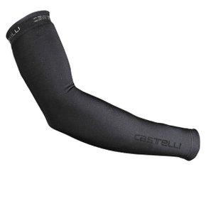 Manguito de Ciclismo Castelli Thermoflex 2 Inverno Preto Manguito de Ciclismo Castelli Thermoflex 2 Inverno Preto