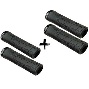 Kit Manopla de Bicicleta Dvorak Ergonômica Gel com Trava 2 Unidades Kit Manopla de Bicicleta Dvorak Ergonômica Gel com Trava 2 Unidades