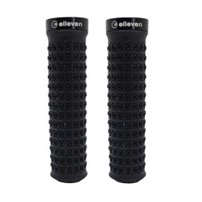 Manopla de Bicicleta Elleven MTB Emborrachada com Trava Manopla de Bicicleta Elleven MTB Emborrachada com Trava