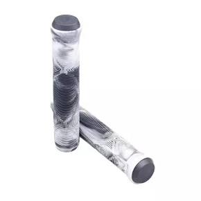 Manopla de Bicicleta Gta Freeride 165mm Preta e Branca