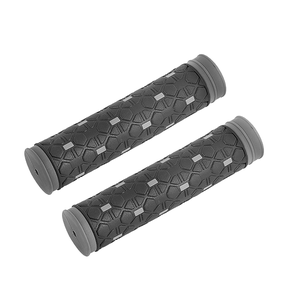 Manopla de Bicicleta Rontek Gel Cinza Manopla de Bicicleta Rontek Gel Cinza