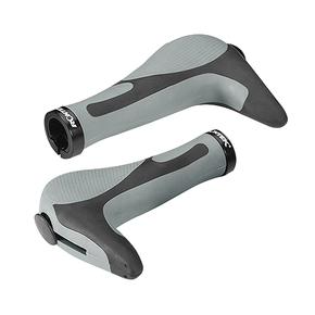 Manopla de Bicicleta Rontek Ergonômica Gel com Bar End e Trava Manopla de Bicicleta Rontek Ergonômica Gel com Bar End e Trava