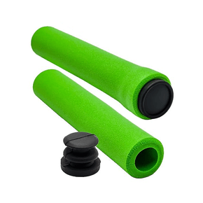 Manopla de Bicicleta Rontek Silicone Verde Manopla de Bicicleta Rontek Silicone Verde