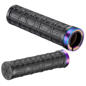Manopla de Bicicleta Supacaz Grizips Oil Slick Manopla de Bicicleta Supacaz Grizips Oil Slick