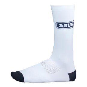 Meia de Ciclismo Abus Branca Meia de Ciclismo Abus Branca