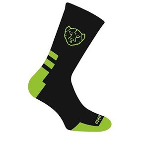 Meia de Ciclismo Akta Preta Meia de Ciclismo Akta Preta