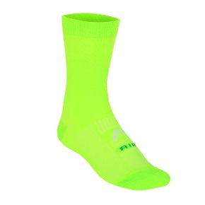 Meia de Ciclismo Americam Lisa Verde Neon Meia de Ciclismo Americam Lisa Verde Neon