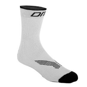 Meia de Ciclismo DMT S-Print Biomechanic Branca Meia de Ciclismo DMT S-Print Biomechanic Branca