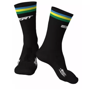 Meia de Ciclismo ERT Campeao Brasileiro Preta