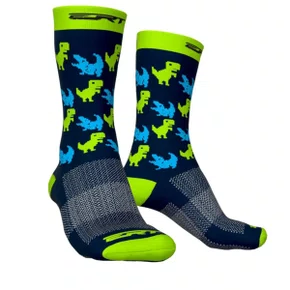 Meia de Ciclismo ERT Dino Infantil