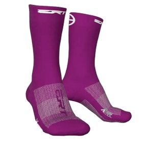 Meia de Ciclismo ERT Total Roxa Meia de Ciclismo ERT Total Roxa