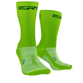 Meia de Ciclismo ERT Total Verde Meia de Ciclismo ERT Total Verde