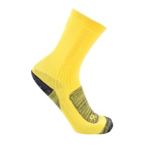 Meia de Ciclismo FLR Thermal Inverno Amarela
