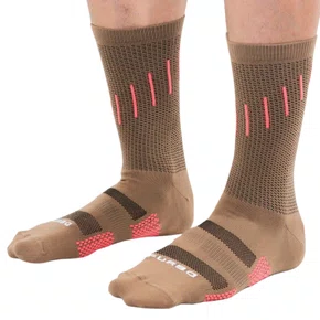 Meia de Ciclismo Furbo Ultra Air Marrom