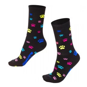 Meia de Ciclismo Hupi Bikes Love Pets Colors Meia de Ciclismo Hupi Bikes Love Pets Colors