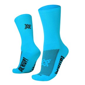 Meia de Ciclismo Hupi Lisa Azul Meia de Ciclismo Hupi Lisa Azul