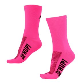 Meia de Ciclismo Hupi Lisa Feminina Rosa Meia de Ciclismo Hupi Lisa Feminina Rosa