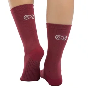 Meia de Ciclismo Marcio May Sports Vinho