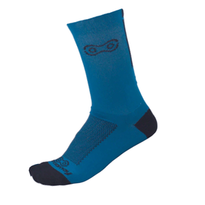 Meia de Ciclismo Marcio May Sports Infinity Azul Meia de Ciclismo Marcio May Sports Infinity Azul