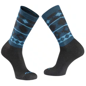 Meia de Ciclismo Northwave Core Azul