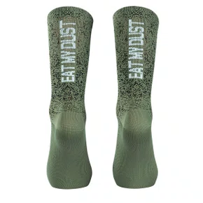 Meia de Ciclismo Northwave Eat My Dust Verde