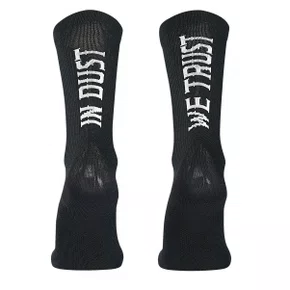 Meia de Ciclismo Northwave In Dust We Trust Preta