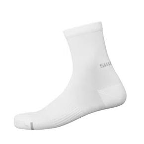 Meia de Ciclismo Shimano Performance Branca