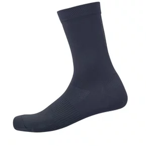 Meia de Ciclismo Shimano Gravel Cano Alto Azul