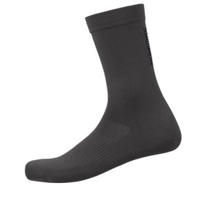 Meia de Ciclismo Shimano Gravel Cano Alto Cinza