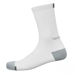 Meia de Ciclismo Shimano Performance Branca