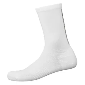 Meia de Ciclismo Shimano S-Phyre Cano Alto Branca