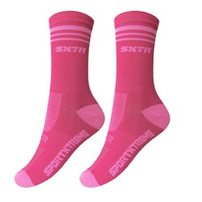 Meia de Ciclismo SportXtreme Ride Rosa Meia de Ciclismo SportXtreme Ride Rosa