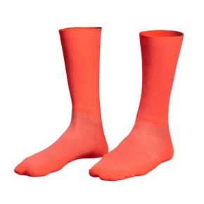 Meia de Ciclismo Woom Performance Cano Alto Coral Meia de Ciclismo Woom Performance Cano Alto Coral