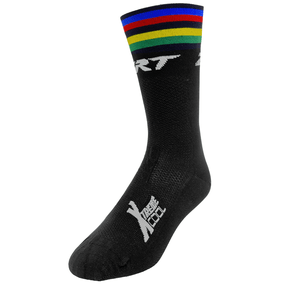 Meia de Ciclismo ERT World Champion Preta Meia de Ciclismo ERT World Champion Preta