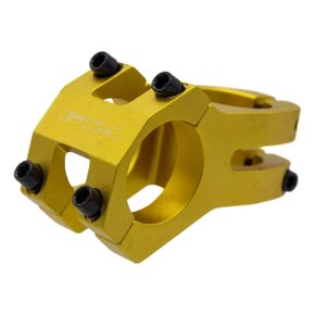 Mesa de Bicicleta GTA 3D 45mm 0° Amarelo Alumínio Mesa de Bicicleta GTA 3D 45mm 0° Amarelo Alumínio