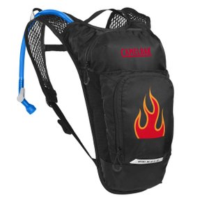 Mochila Infantil de Hidratação Camelbak Mini Mule 1.5L Flame Preta Mochila Infantil de Hidratação Camelbak Mini Mule 1.5L Flame Preta
