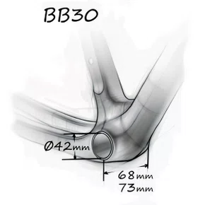 Movimento Central de Bicicleta Token Ninja BB4229 Sram DUB 68/73mm