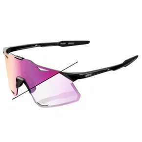 Óculos de Ciclismo 100% Hypercraft Fotocromático Purple Mirror Óculos de Ciclismo 100% Hypercraft Fotocromático Purple Mirror
