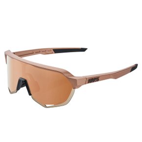 Óculos de Ciclismo 100% S2 Hiper Copper Mirror 2 Lentes Óculos de Ciclismo 100% S2 Hiper Copper Mirror 2 Lentes