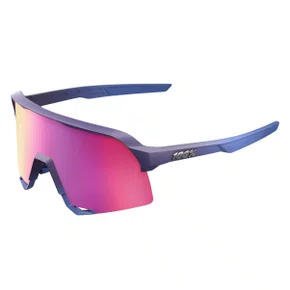 Óculos de Ciclismo 100% S3 Purple Mirror 2 Lentes Óculos de Ciclismo 100% S3 Purple Mirror 2 Lentes