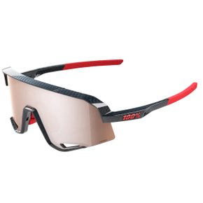 Óculos de Ciclismo 100% Slendale Hiper Crimson Silver Mirror