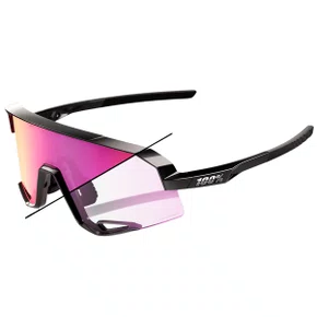 Óculos de Ciclismo 100% Slendale Purple Mirror Fotocromático Óculos de Ciclismo 100% Slendale Purple Mirror Fotocromático